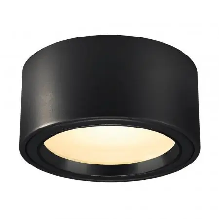 Letzte Chance SLV 1001939 FERA CL LED Indoor Deckenaufbauleuchte schwarz 3000K 100°