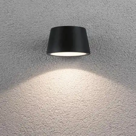 Paulmann 94452 Outdoor 230V Wandleuchte Capea 5W IP65 3000K Alu Black Top-Angebot