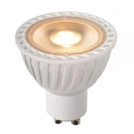 Finale Aktion Lucide MR16 - Led Lampe - Ø 5 cm - LED Dim to warm - GU10 - 1x5W 2200K/3000K - Weiß