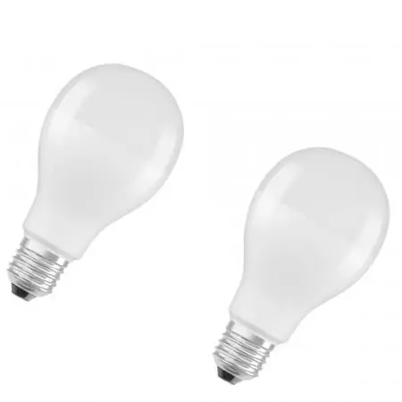 2er Pack OSRAM E27 LED Leuchtmittel Value Class leistungsstark matt 19W wie 150W warmweiß 3000K Jetzt Bestellen