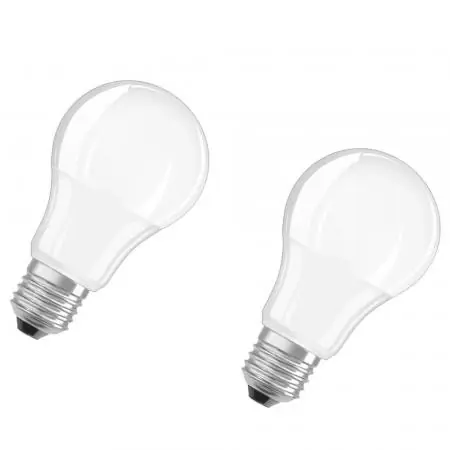 Nur Für Kurze Zeit 2er Pack OSRAM E27 LED Lampe Value Class matt 10W wie 75W 3000K warmweißes Licht