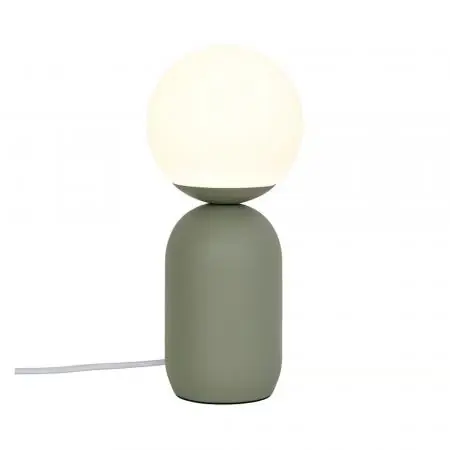 Neue Ware Nordlux Notti moderne Tischlampe E14 Grün nordischer Designausdruck