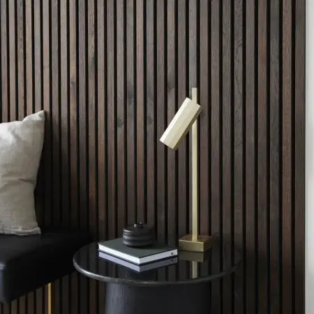 Heißes Angebot Nordlux Alanis morderne Tischleuchte Messing GU10 minimalistisches Design