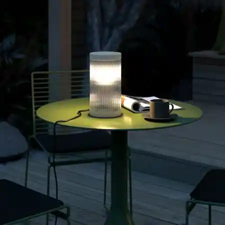Preiswert Nordlux Coupar moderne Tischlampe Sandfarbig Spritzwasser geschützt angenehmes Licht