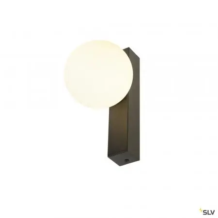 Schnäppchen SLV 1008123 SUN, Wandaufbauleuchte, eckig, 1x max. 40 W, LED-Leuchtmittel, G9, PHASE, schwarz