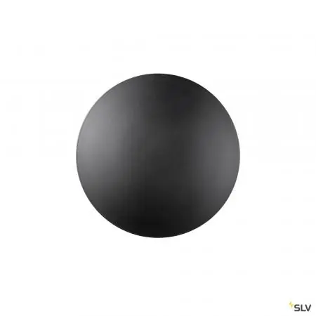 SLV 1008202 MANA 60 Leuchtenschirm, rund, H 4.2 cm, schwarz Neuheit