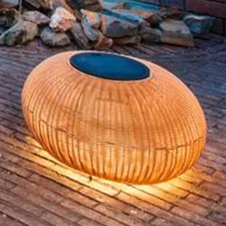 SLV 1008389 ADEGAN, Outdoor Stehleuchte, flat, Solar, 2200 K, IP65, braun Top-Angebot