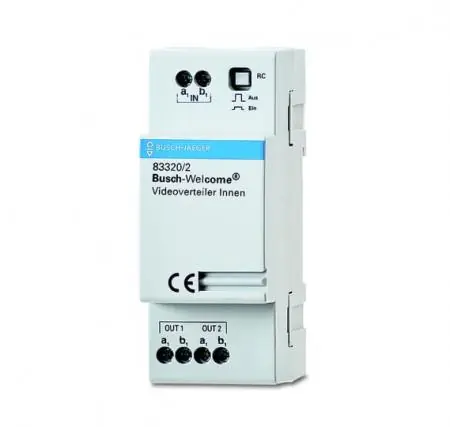 Letzte Chance Busch-Jaeger 83320/2 Videoverteiler Innen REG