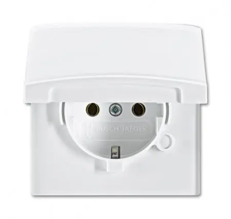Rabatt Busch-Jaeger 20 EUGK-34-101 SCHUKO® Steckdosen-Einsatz mit Klappdeckel