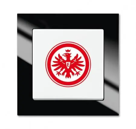 Direkt Vom Hersteller Busch-Jaeger 2000/6 UJ/09 Fanschalter Eintracht Frankfurt Aus- und Wechselschaltung