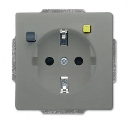 Busch-Jaeger 3120 EUCB-803 FI-SCHUKOMAT SCHUKO® Steckdosen-Einsatz mit Fehlerstrom-Schutzschalter Billig