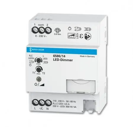 Busch-Jaeger 6586/14 Busch-Dimmer® REG LED 20-800 W Abverkauf