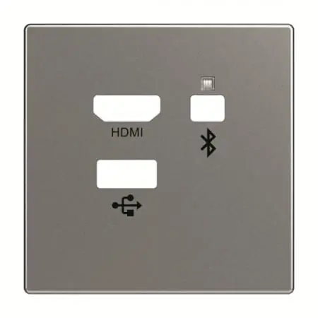 Busch-Jaeger 8256-866 Zent.Sch. Media Connector Neuheit