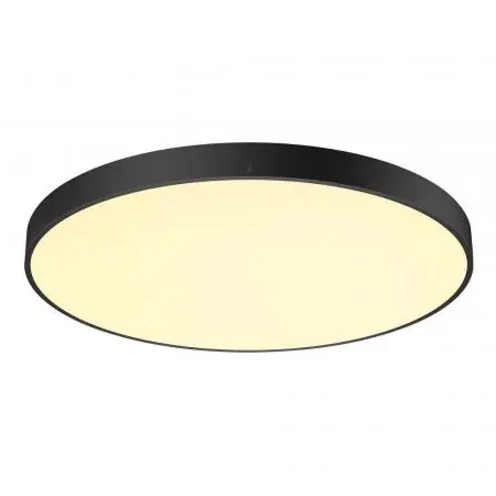 SLV 1007308 MEDO® PRO 90 Deckenaufbauleuchte rund 3000/4000K 75W DALI Touch 80° UGR<19 schwarz Markenware