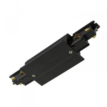 SLV 1006537 Längsverbinder für S-TRACK 3-Phasen-Einbauschiene schwarz DALI Neue Ware