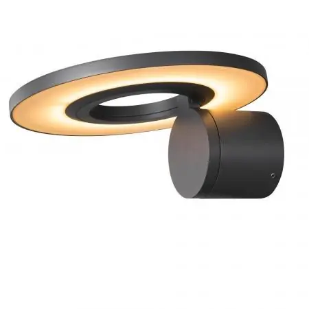 SLV 1007236 I-RING Wandaufbauleuchte 92W 3000K anthrazit Echt