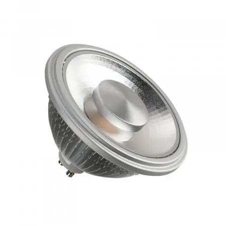 SLV 1005297 LED-Leuchtmittel QPAR111 GU10 12W 670lm 2700K CRI90 55° Dimmbar warmweißes Licht mit hoher Farbwiedergabe Preisknaller