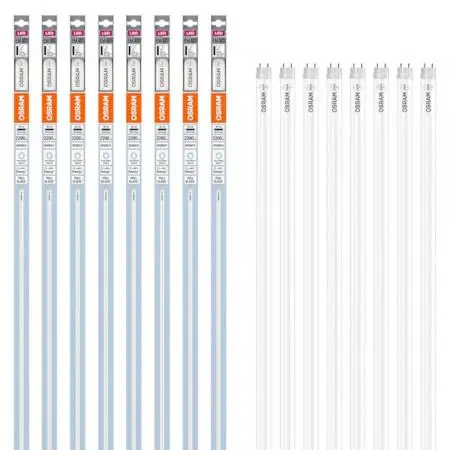 Jetzt Kaufen 8 x 150cm Osram LED T8 G13 Röhre 18,3W wie 58W 840 neutralweiß EM Glas für KVG/VVG
