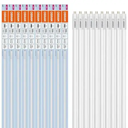 10 x 50cm T5 G5 OSRAM LED Röhre HF L13 Short 7W wie 13W 4000K Neutralweiß für EVG Echt