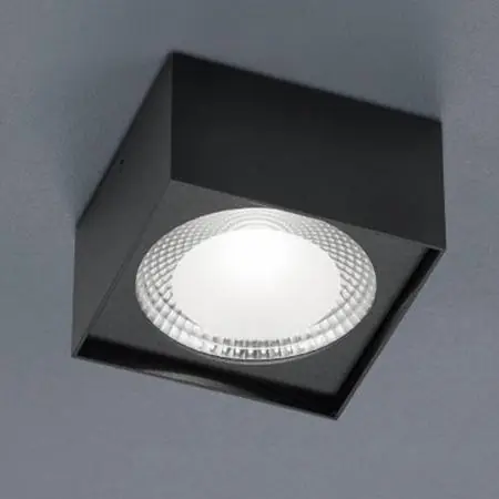 Helestra Kantiger LED Deckenstrahler KARI in mattem Schwarz Bestpreis