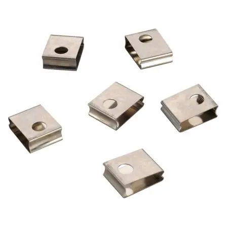 SLV 145551 EUTRAC Federclip für 3 Phasen Einbauschiene ( 6er Pack ) Zertifiziert