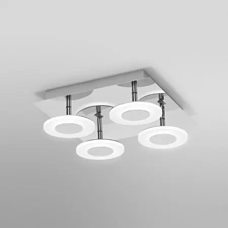 Osram SMART+ Matter over Wifi Orbis Wall Wave 300x300mm Chrome mit Tunable White Nur Für Kurze Zeit
