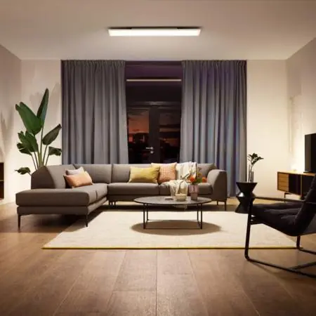 Sichere Zahlung Philips Hue Philips White Ambiance Panelleuchte Aurelle 120x30cm / Zigbee oder Bluetooth in Weiß