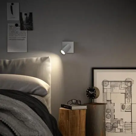 Meistverkauft Aktion Nur noch angezeigter Bestand verfügbar - Philips myLiving Spot Paisley Wand- und Deckenstrahler aus Aluminium mit drehbarem Kopf