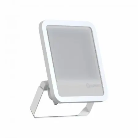 Sonderangebot LEDVANCE Muliti Select Schwenkbarer weißer LED Außenwandstrahler FL150 100 W / 83 W 6500K Tageslichtweiß - wählbare Wattageneinstellung (Multi Lumen)