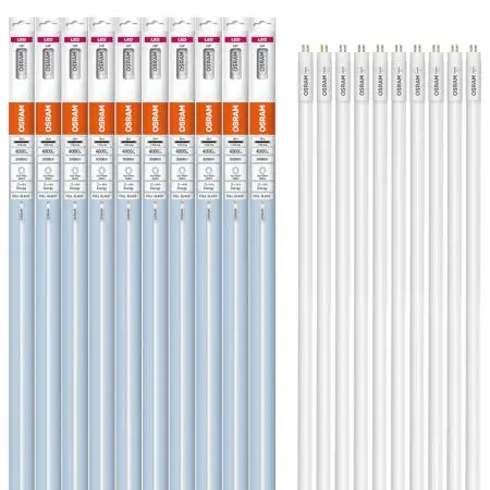 Direktkauf 10 x 115cm Osram T5 G5 LED RÖHRE 26W wie 54W HF HO54 neutralweiß 4000K aus Glas für EVG