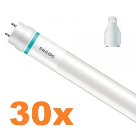30 x 150cm G13/T8 Philips MASTER LEDtube Value Ultra Output LED-Röhre 23W wie 58W 3700lm 6500K für KVG/VVG Glas - XXXL-Sparpack Zertifiziert