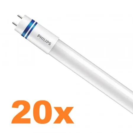 Jetzt Bestellen 20 x 150cm Philips G13/T8 MASTER LED Röhren HF Ultra Output 24W 3700lm 6500K Tageslichtweiß für EVG - Kunststoff - XXXL-Sparpack