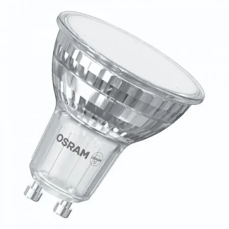Jetzt Kaufen OSRAM GU10 LED STAR PAR16 Strahler 120° 5,6W wie 49W kaltes Licht mit breitem Lichtkegel 6500K