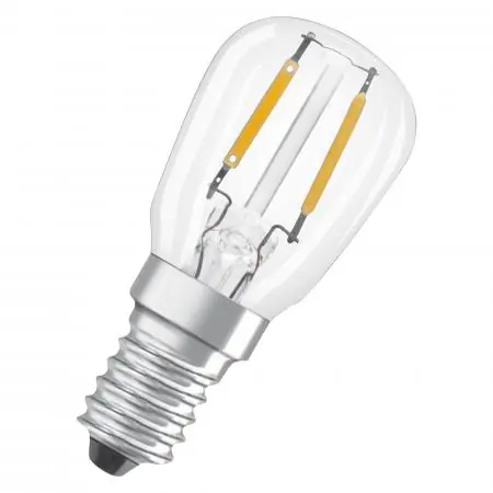 Markenware OSRAM LED SPECIAL E14 T26 klar 1W wie 5W warmweiße Kühlschrank Lampe