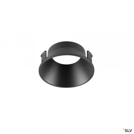 Zertifiziert SLV 1008994 FIX-IT! Dekoeinsatz rund schwarz