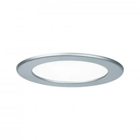 Kracherpreis Quality Set Einbauleuchte LED 170mm Chrom mattiert Paulmann 92071