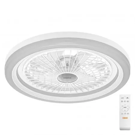 OSRAM Ceiling Fan Solano 490 mm 43 W CCT LED Deckenventilator mit Licht Knallerangebot