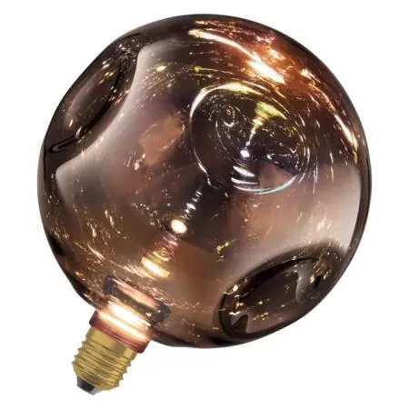 OSRAM DECOR LED FLAT Lampe 3,5W 827 E27 IN ELECTRO GLASS LARGE BLACK 2700K nicht dimmbar Preisknaller