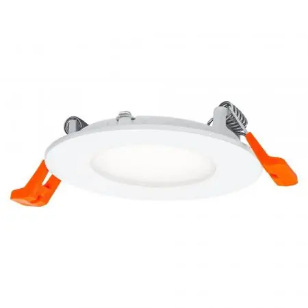 OSRAM LED Einbauleuchte ultra slim ø8cm weiß neutalweißes Licht - flaches Design, IP20, Einbaudurchmesser 72 mm, Einbautiefe 35 mm Neu Im Sortiment