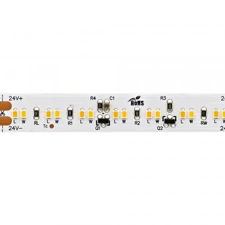 Expressversand Sigor 8,6W/m Dim-To-Warm LED-Streifen 3000-2300K 5m 224 LED/m IP20 24V 570lm RA90