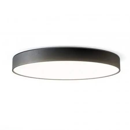 Sigor Aufbauleuchte Disc 600mm schwarz 38/55W 3000/4000K IP20 120° Ra90 Nur Für Kurze Zeit