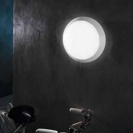 Nur Heute Wigton Außenwandleuchte mit Sensor Weiss Fabas Luce