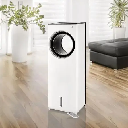 UNOLD Turmventilator & Verdunstungskühler AIR COOLER Fresh in Weiß Timer, Fernbedienung, Luftbewegung – schick & schlank Rabatt