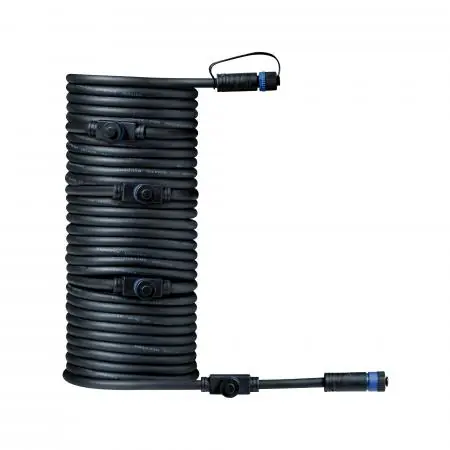 Direktkauf Paulmann 93930 Outdoor Plug & Shine Kabel IP68 10m mit 5 Anschlußbuchsen