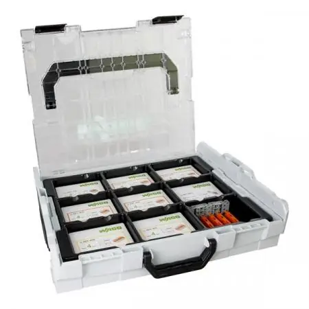 WAGO 887-934 1x Klemmensortiment, L-Boxx 102, transp. Deckel, Serie 221 m Sonderaktion