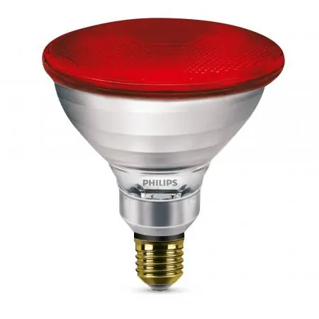 Geprüft Philips E27 PAR38 Infrarotstrahler 175W IR175R 230V