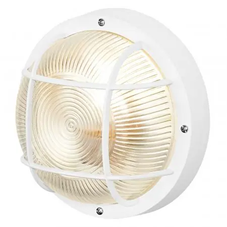 Nur Für Kurze Zeit Osram Wandleuchte BULKHEAD Essential Round E27 in weiß