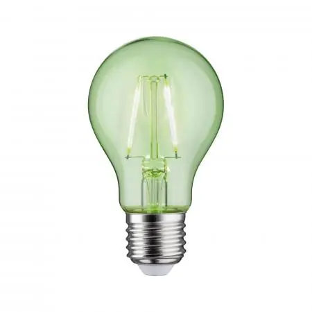 Versand Am Gleichen Tag Paulmann 28724 LED Filament Lampe grün 1W E27