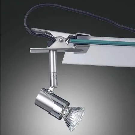 Top-Angebot Alice Klemmspot Nickel satiniert Fabas Luce