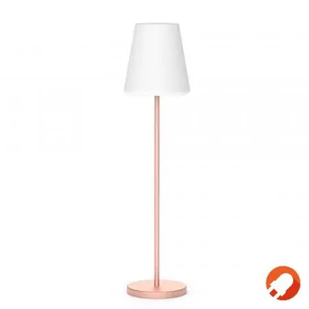 Aktion Nur noch angezeigter Bestand verfügbar New Garden LOLA SLIM 120 Outdoor Stehlampe RGBW rose/gold Akku USB Fernbedienung Geprüft
